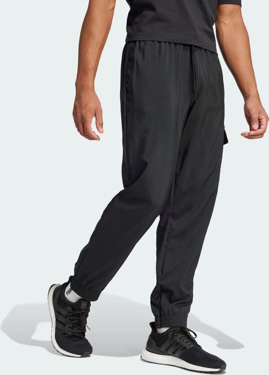 adidas Essentials Small Logo Joggingbroek S - Zwart