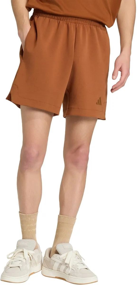 adidas SOFT LUX Short KF8582 - Heren - L - Bruin