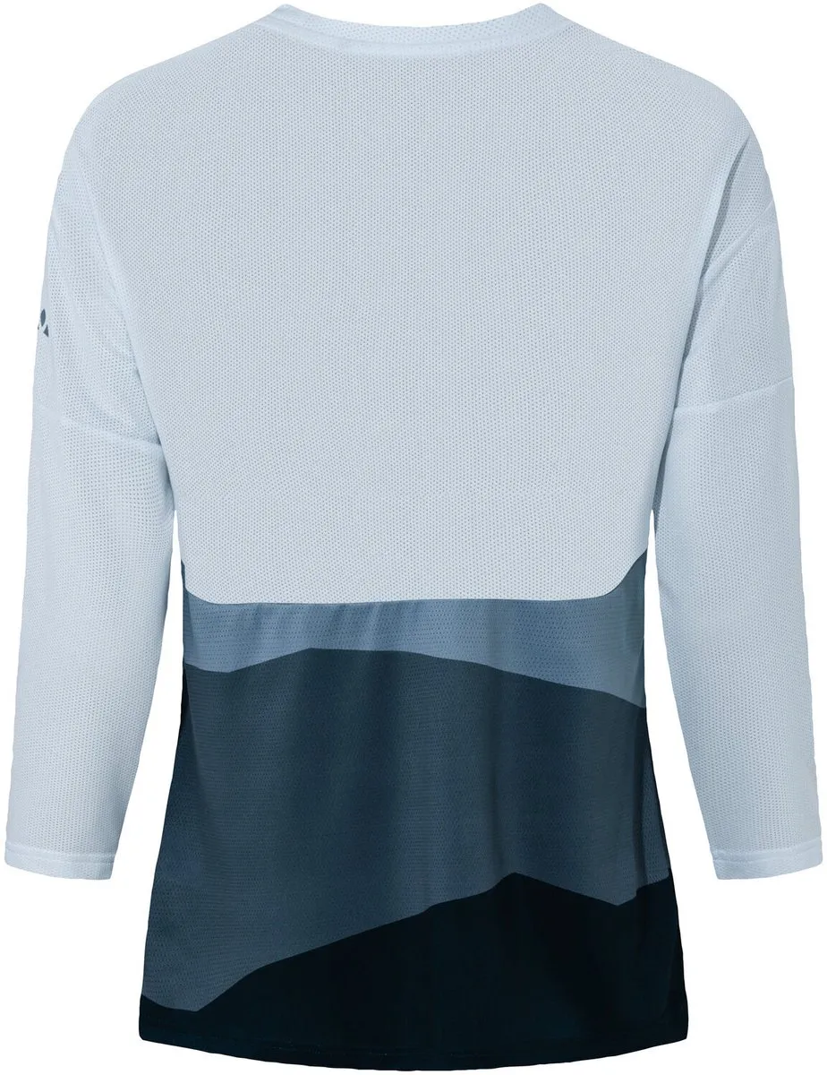 Vaude Women's Moab LS T-shirt - Dames 36 Summer Blue