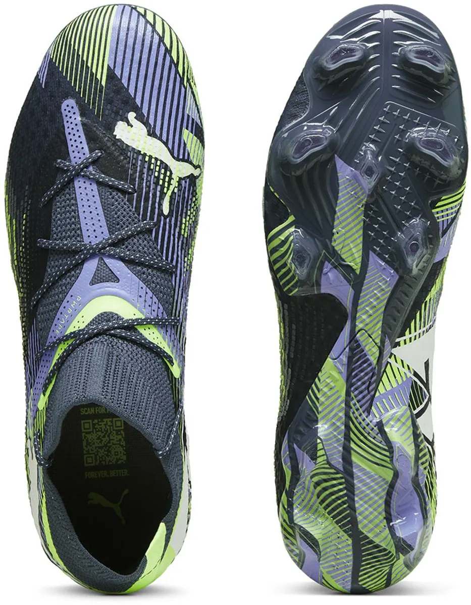 PUMA Future 7 Ultimate FG/AG Voetbalschoenen 44 - Blauw/Zwart