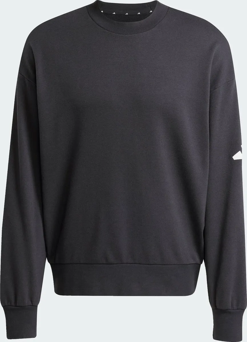 adidas Essentials Loose Fit 3 Bar Logo Sweatshirt - Zwart