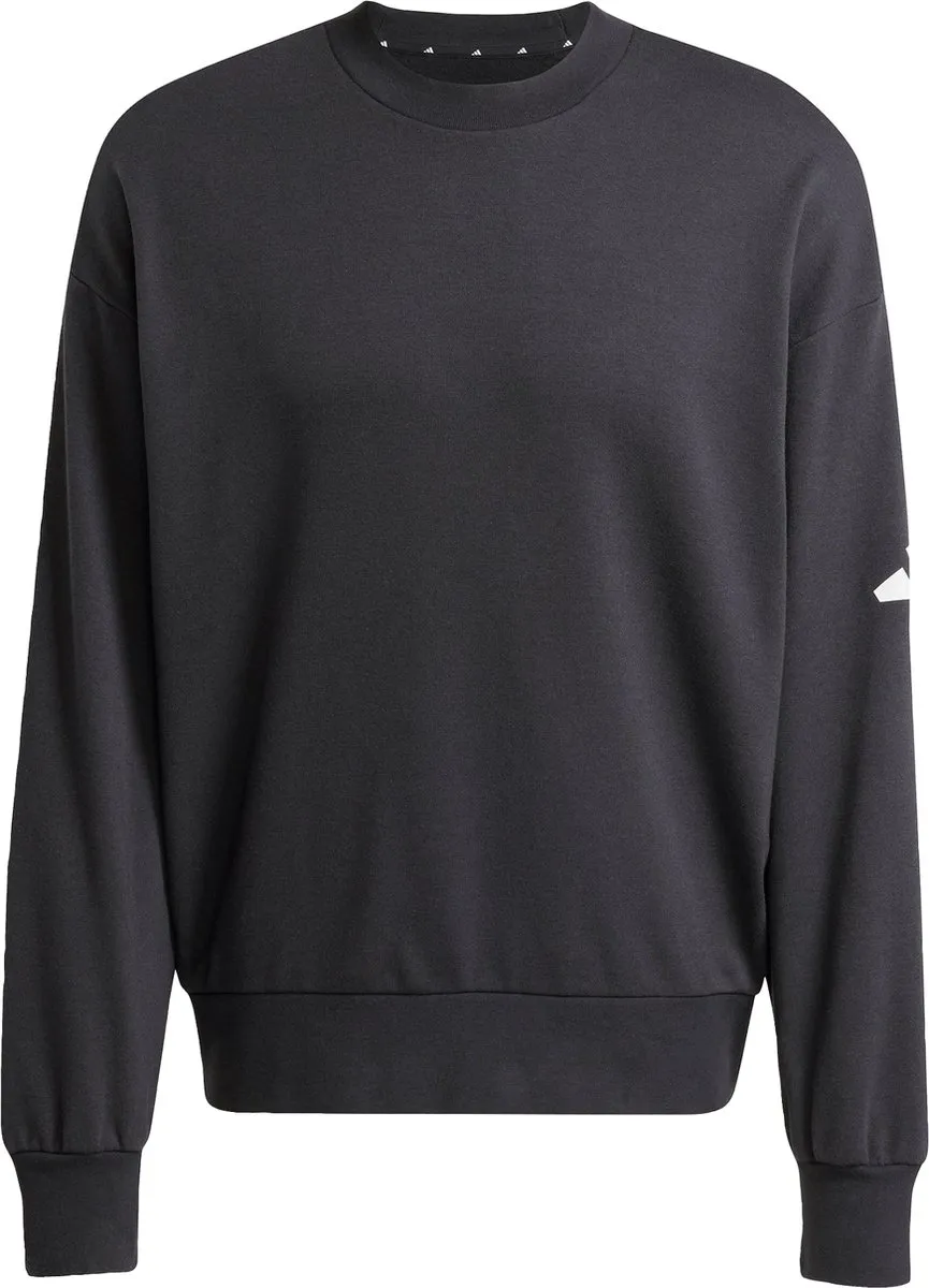 adidas Essentials Loose Fit 3 Bar Logo Sweatshirt - Zwart