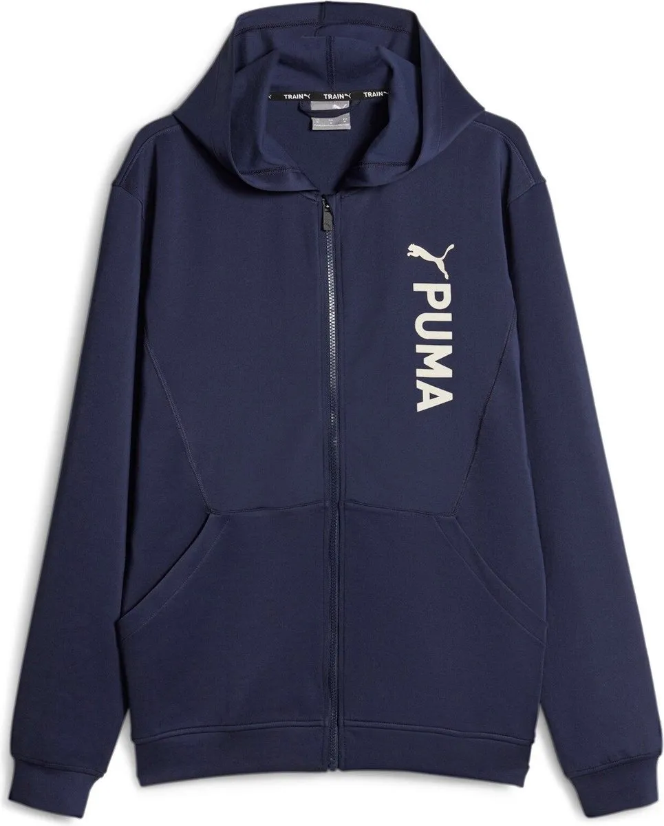 PUMA Fit Double Knit FZ Hoodie L