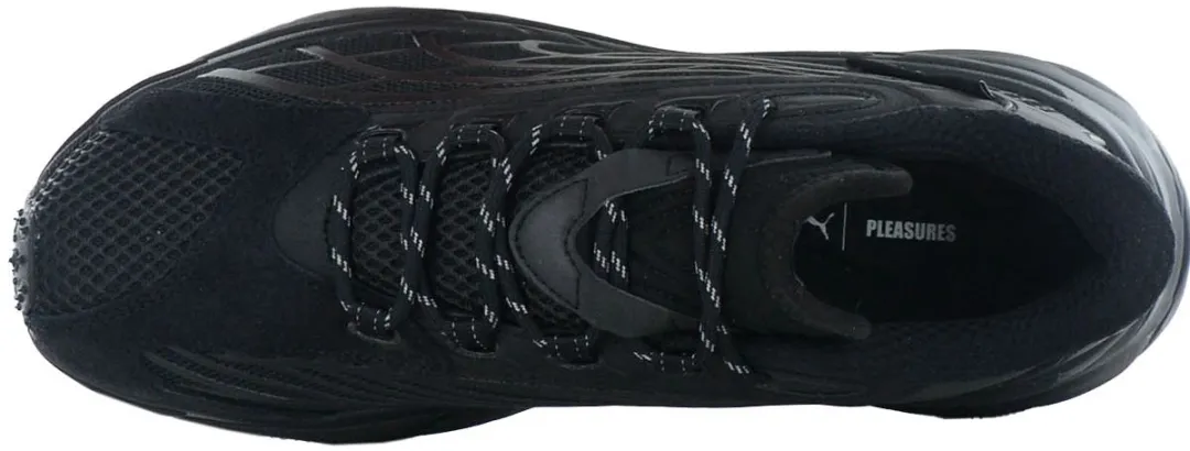 PUMA x Pleasures Spirex Heren Sneakers - Zwart