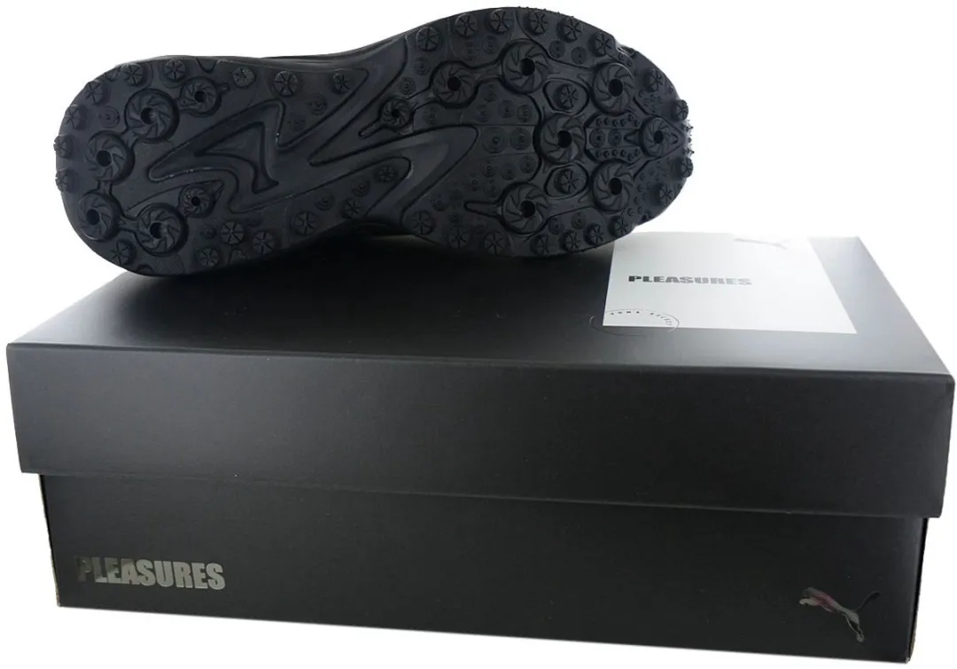 PUMA x Pleasures Spirex Heren Sneakers - Zwart
