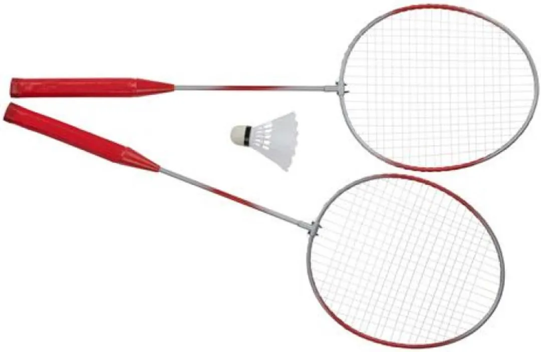 Eddy Toys Badminton Set Rood - 3 Stuks