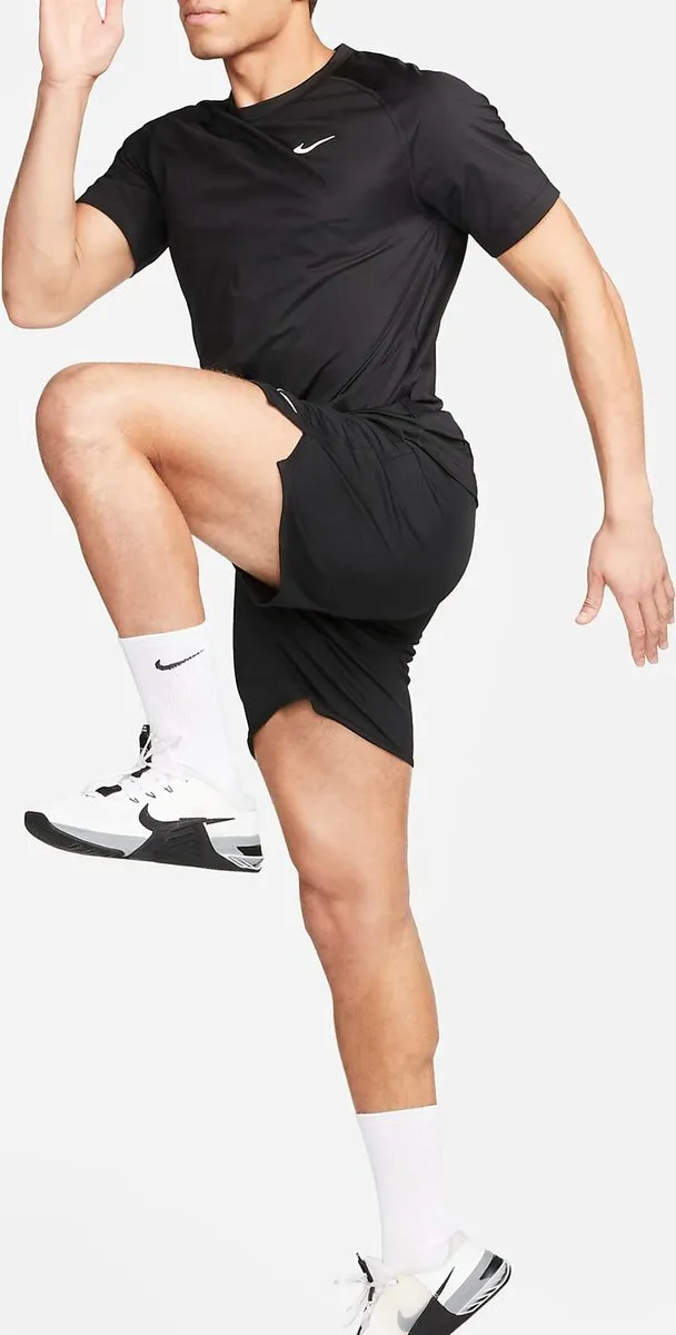 Nike M NK DF Ready SS Heren Sportshirt XL - Black