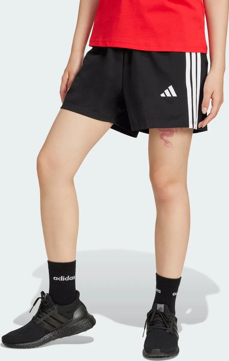 adidas Essentials 3-Stripes Short Dames XXS - Zwart