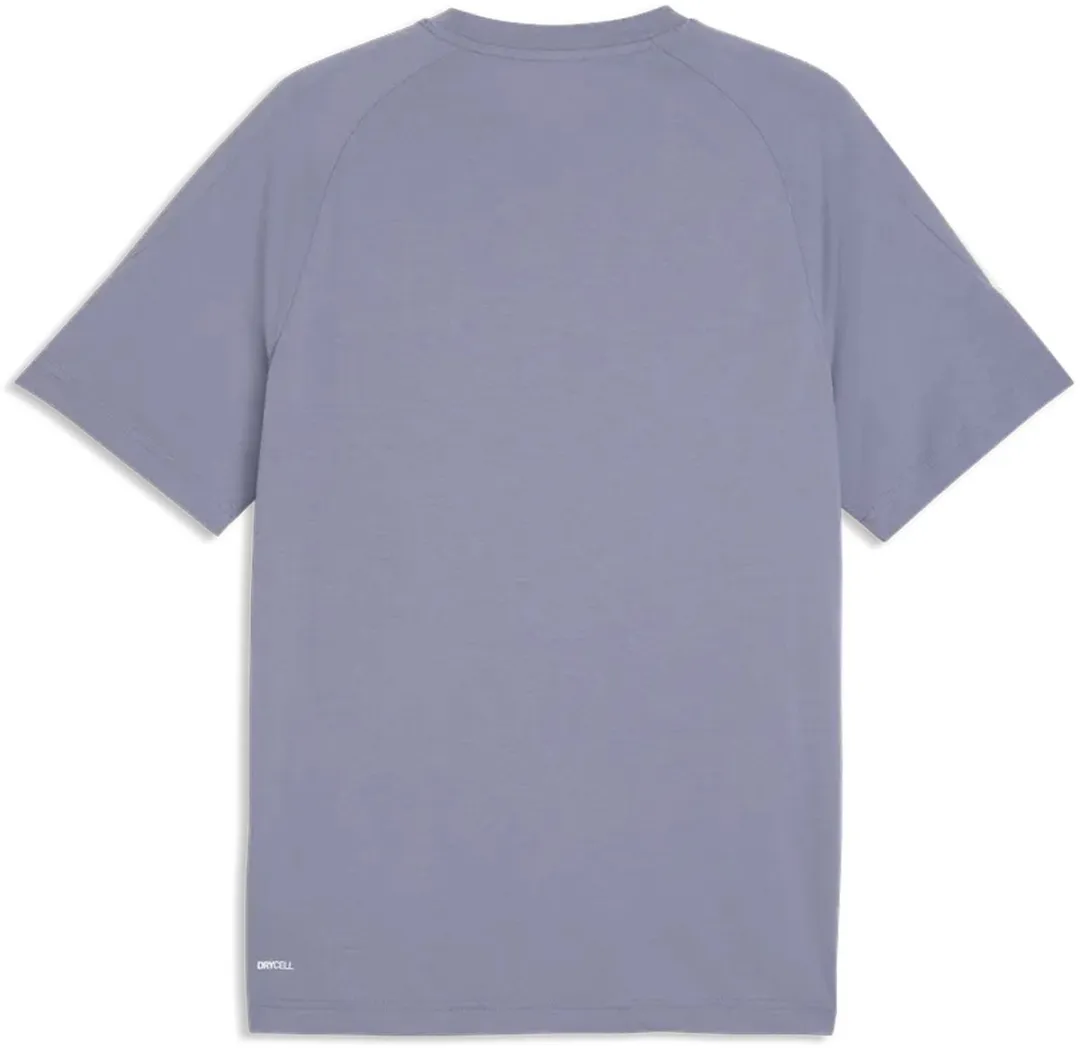 PUMA Evostripe Shirt Heren M - Blauw/Grijs