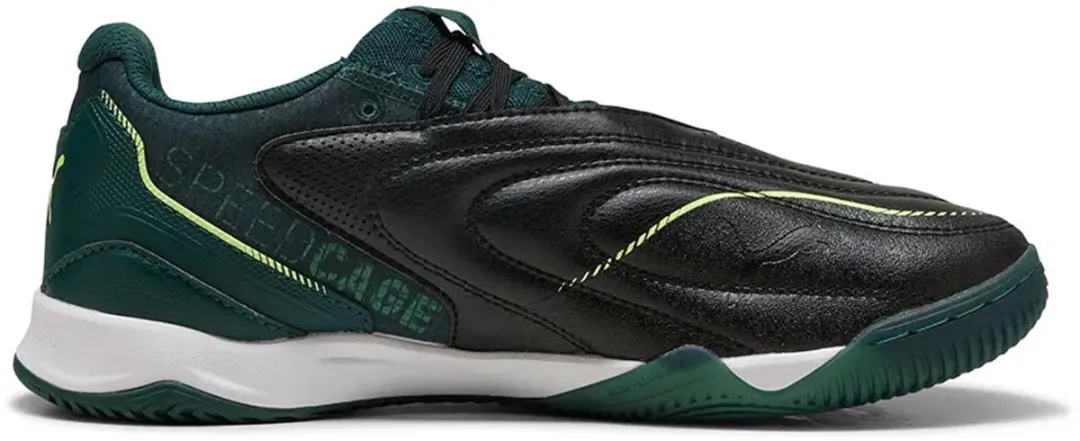 PUMA Ibero V Zaalschoenen - 42.5 - Zwart/Groen