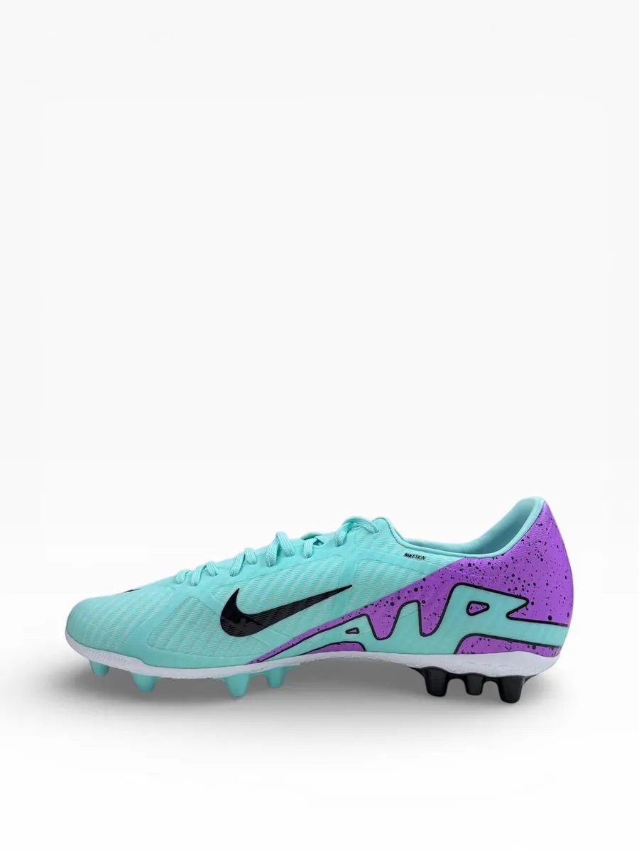 Nike Zoom Vapor 15 Academy AG Voetbalschoenen 43 - Blauw/Zwart