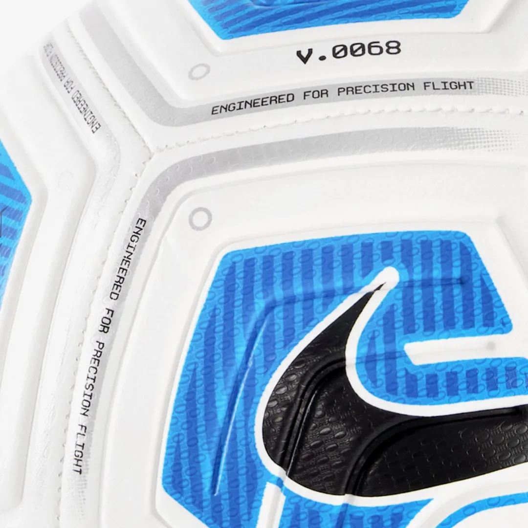 Nike Strike Voetbal - Maat 5 - Wit/Blauw