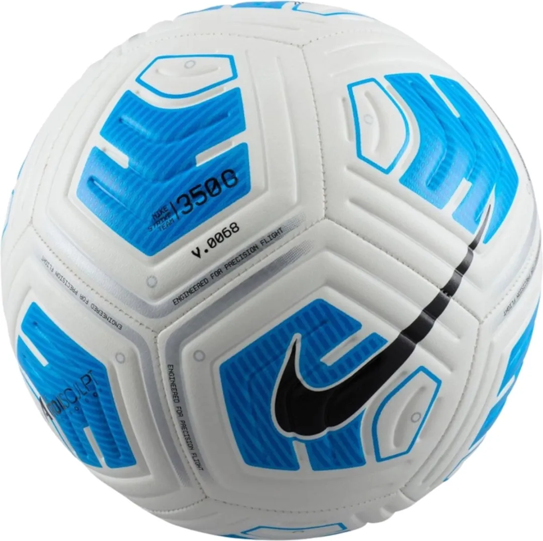 Nike Strike Voetbal - Maat 5 - Wit/Blauw