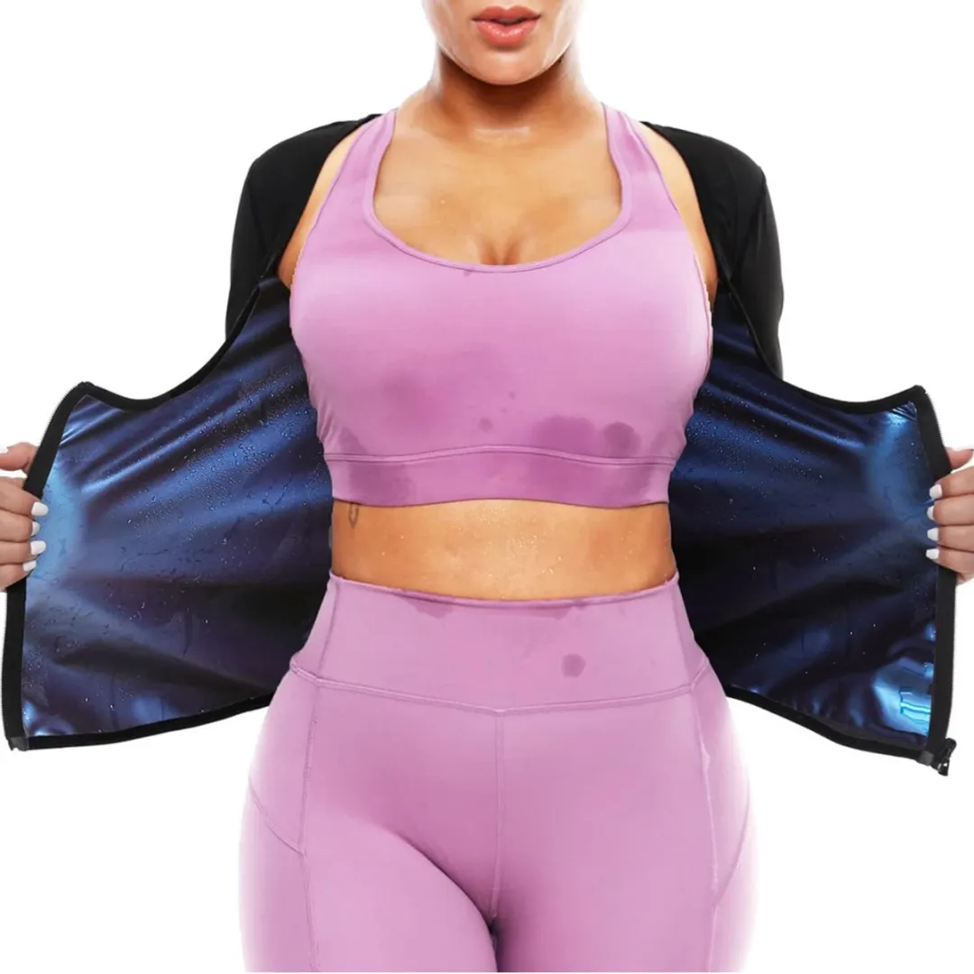 RedParrot Dames Zweetpak Cardio - Maat M - Blauw