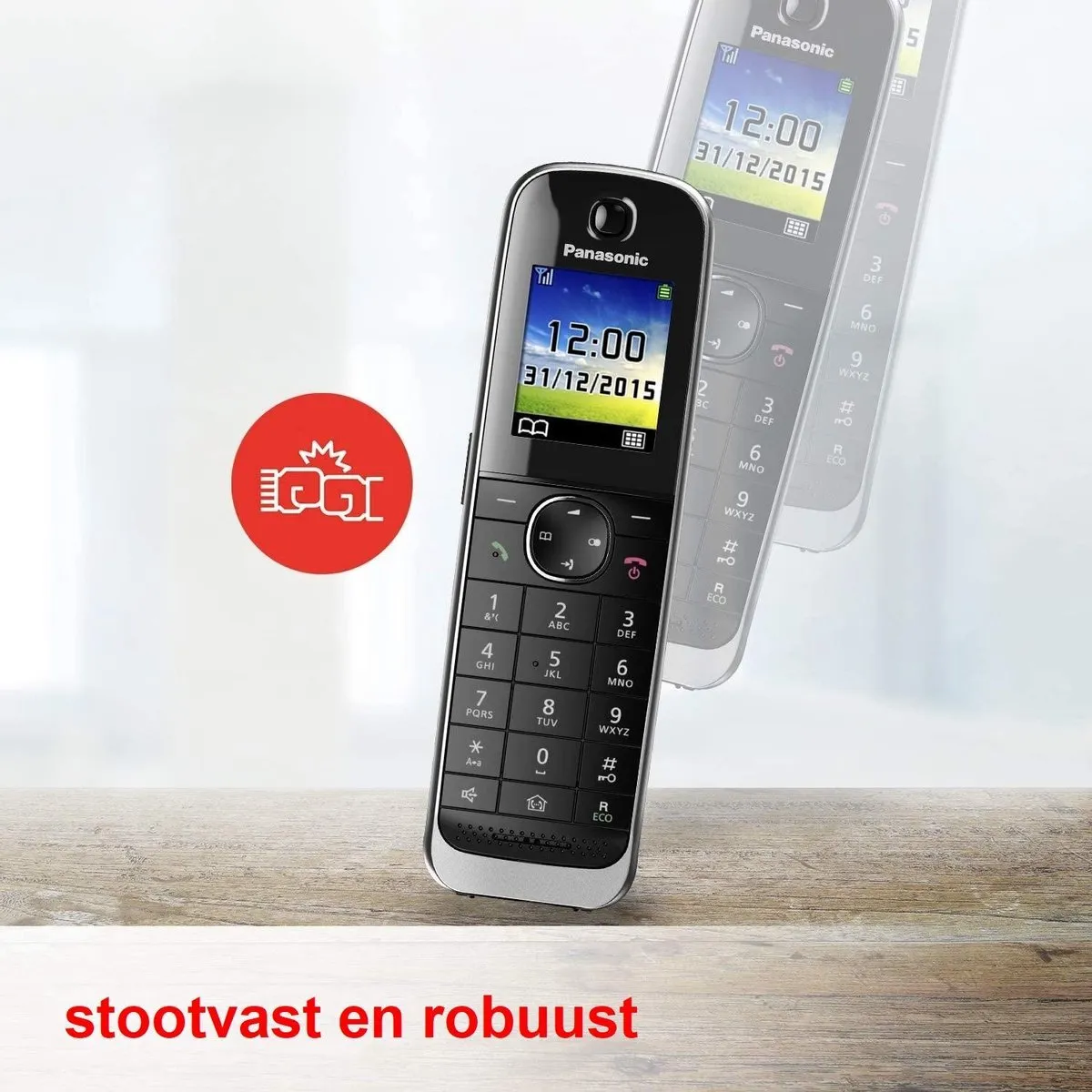 Panasonic KX-TGJ320GB DECT Telefoon - 1 Handset - Zwart