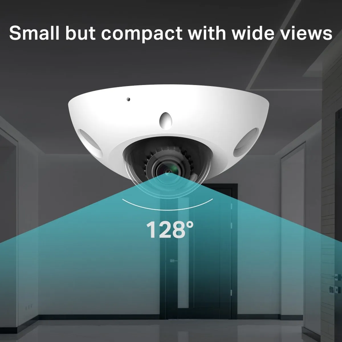 TP-Link VIGI C230I MINI(2.8MM) IP-Bewakingscamera - Wit