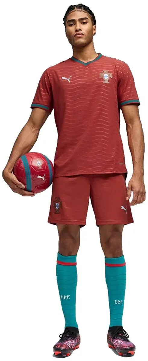 PUMA Portugal 25/26 Thuis T-shirt - 2XL - Rood