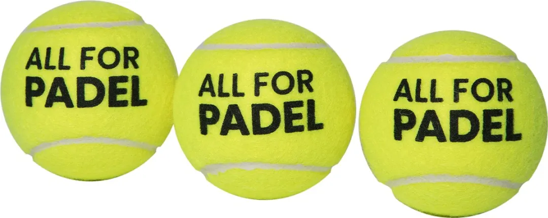 adidas All For Padel AFP Pro Bounce Padelballen - 3 Stuks - Geel