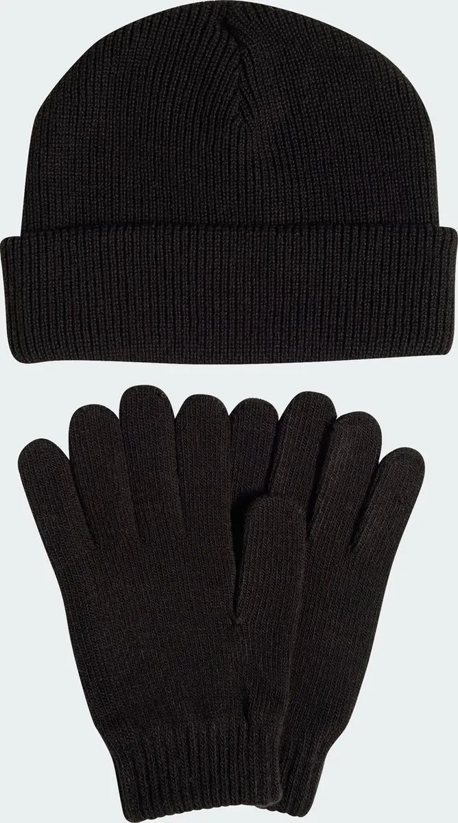 adidas Handschoenen + Beanie Set JN9443 - Zwart