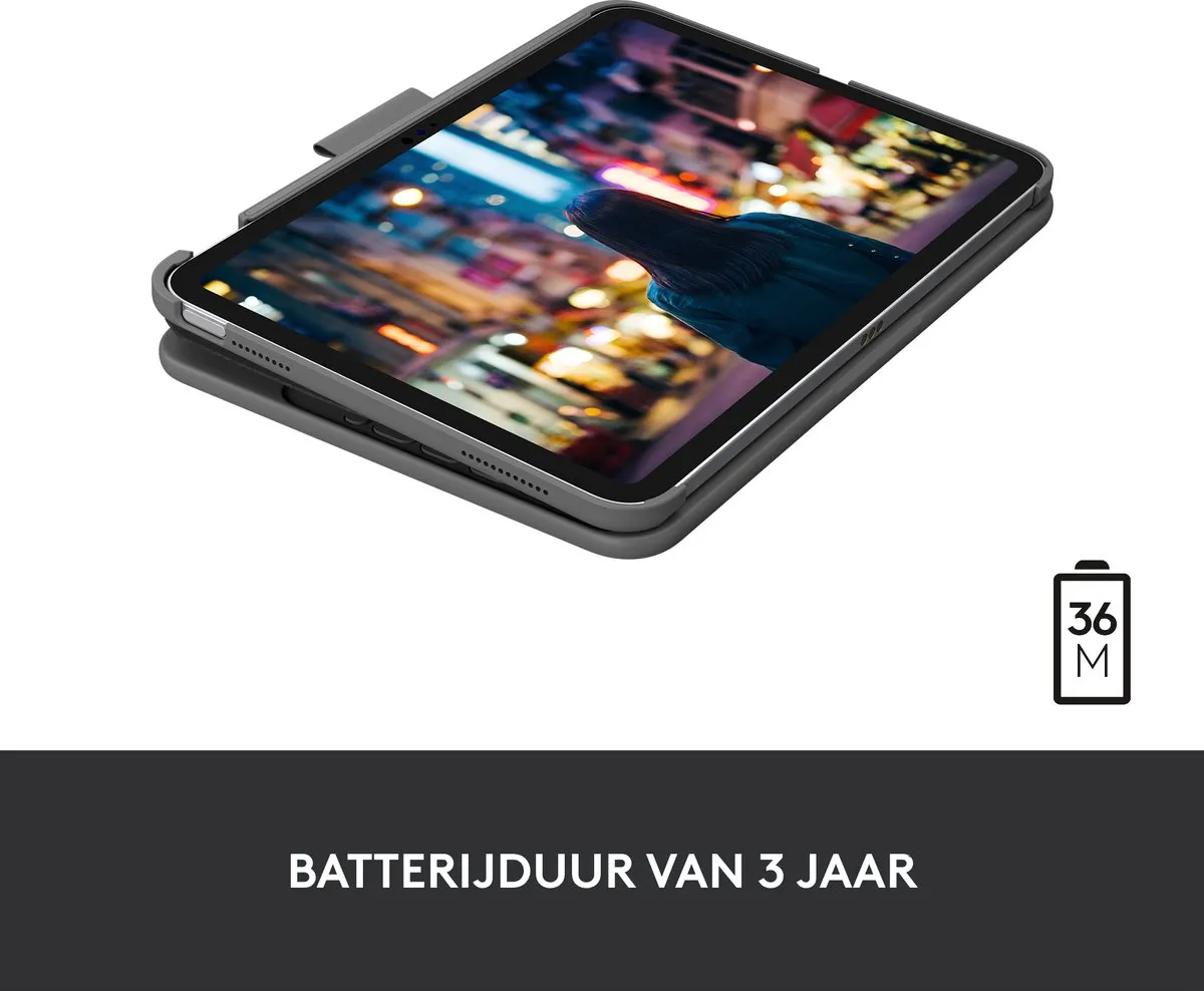 Logitech Slim Folio Toetsenbord - iPad 10 10.9
