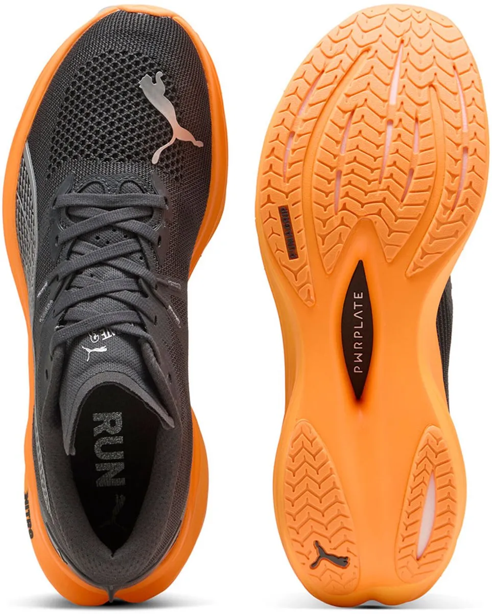 PUMA Deviate Nitro 3 Hardloopschoenen - EU 40.5 - Grijs
