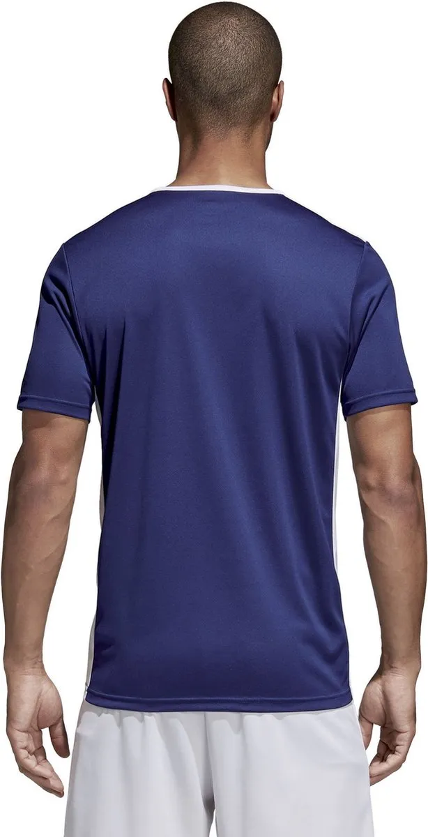 Adidas Entrada 18 Heren Trikot - Dark Blue/Wit - S