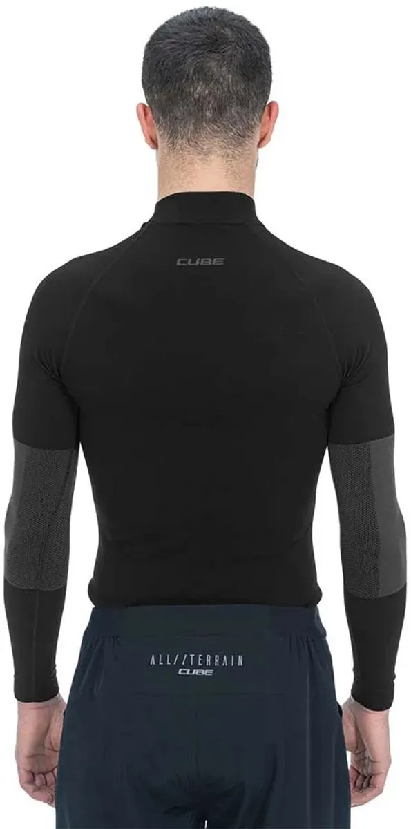 Cube Baselayer Race Be Warm L/S - Zwart M/L
