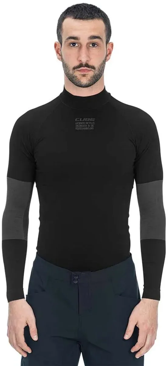 Cube Baselayer Race Be Warm L/S - Zwart M/L