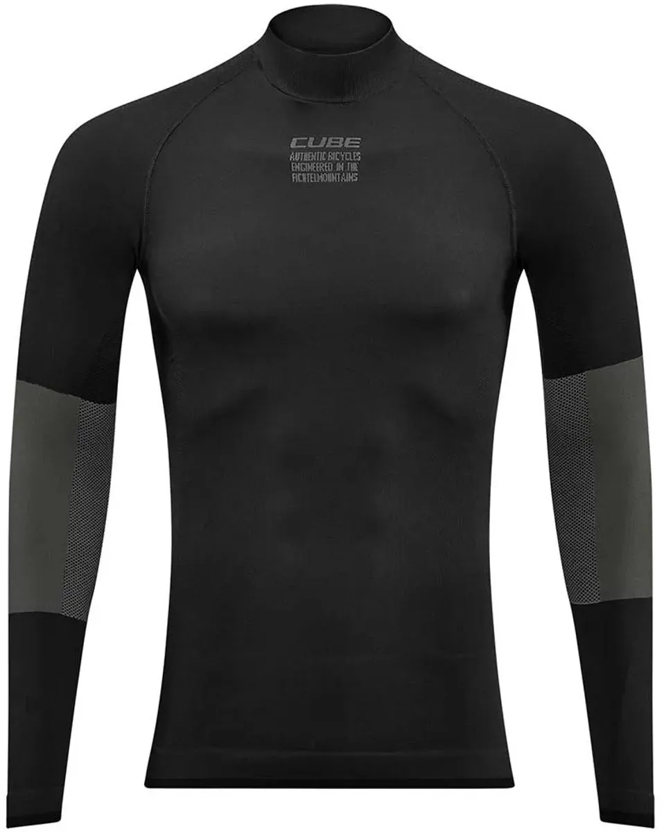 Cube Baselayer Race Be Warm L/S - Zwart M/L