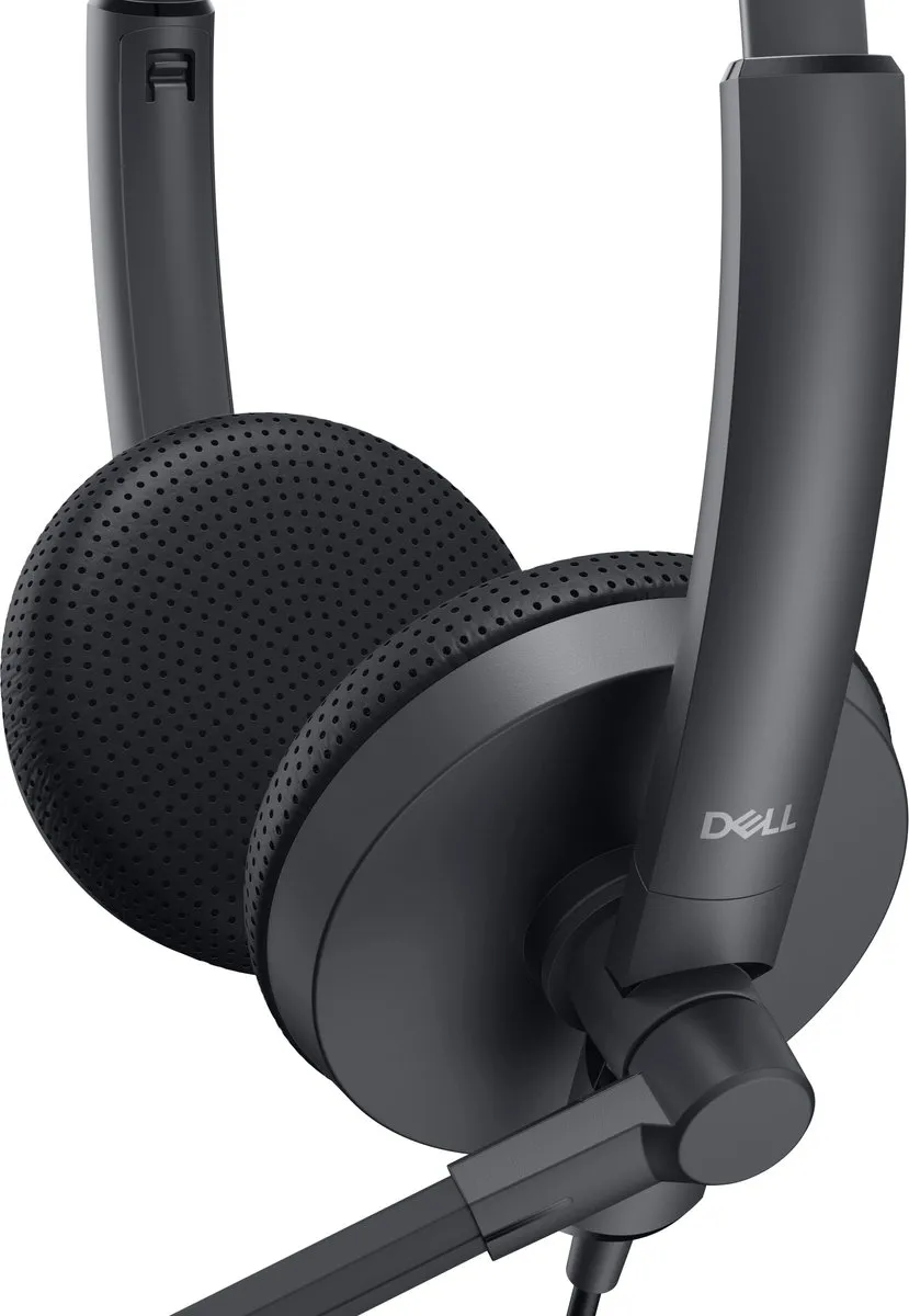 Dell WH1022 Stereoheadset - Zwart