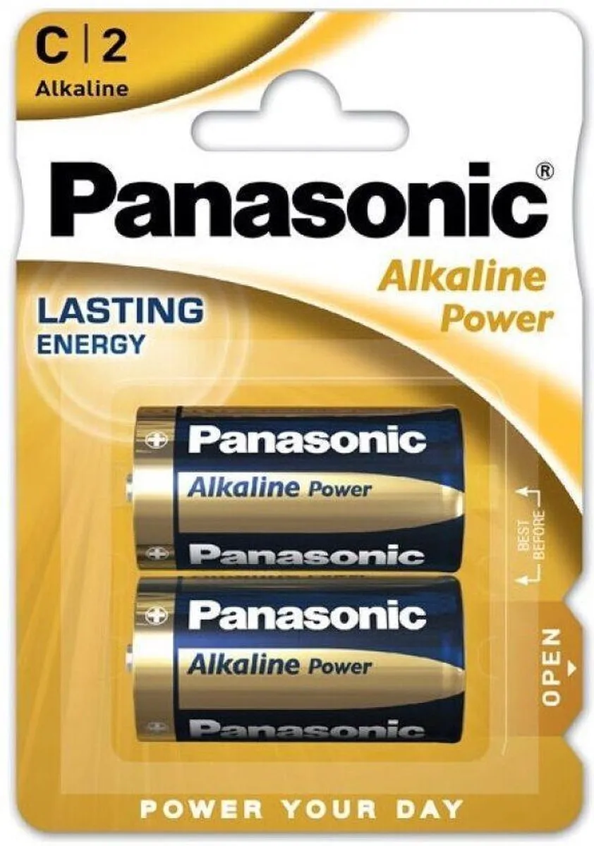 Panasonic LR14 2-BL Alkaline Batterijen C