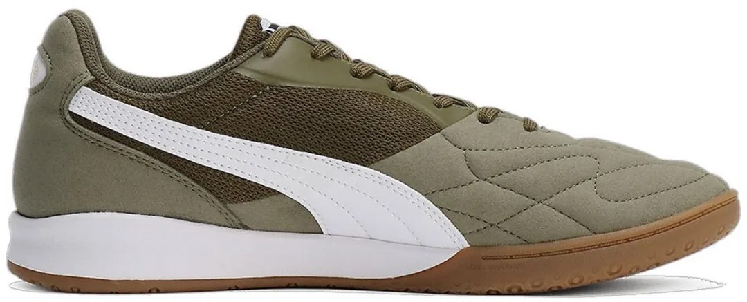 PUMA King Top It Zaalschoenen - EU 42 - Olive Drab