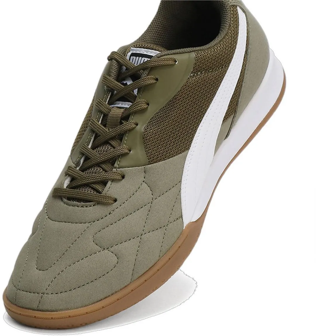 PUMA King Top It Zaalschoenen - EU 42 - Olive Drab