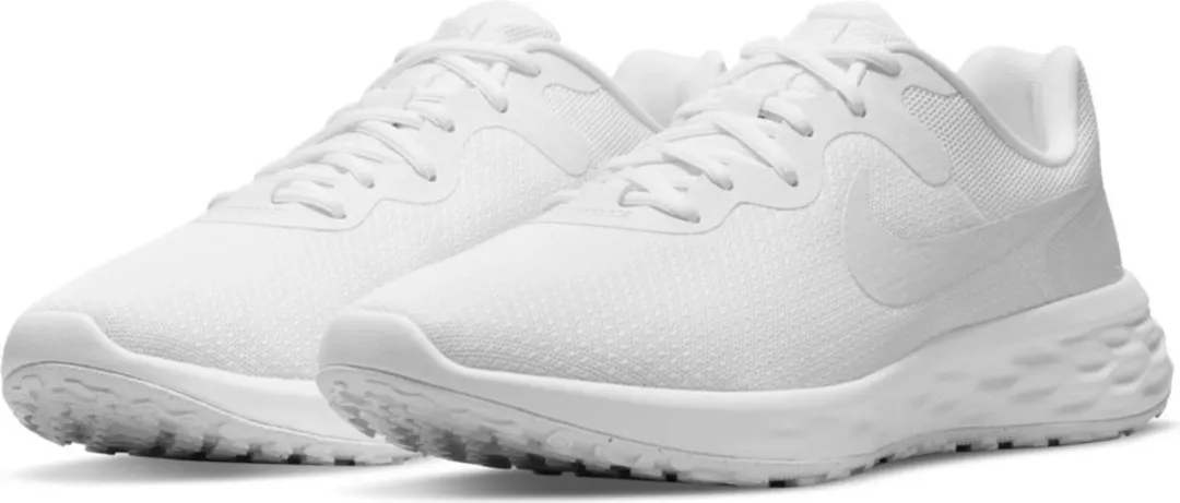 Nike Revolution 6 Heren Sportschoen 40.5 - Wit