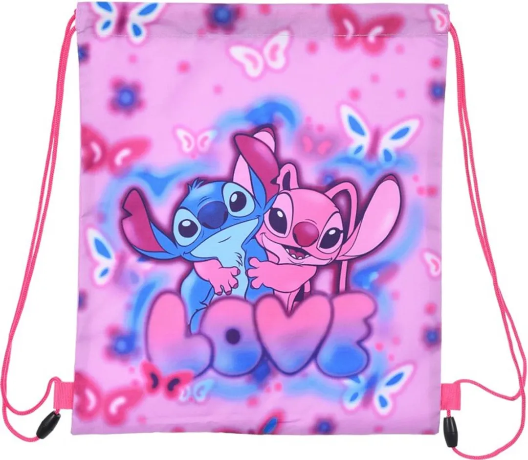Disney Stitch Zwemtas Roze - 31x37cm