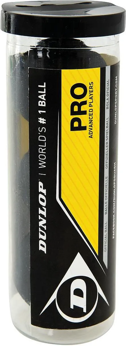Dunlop Pro Squashballen Double Dot