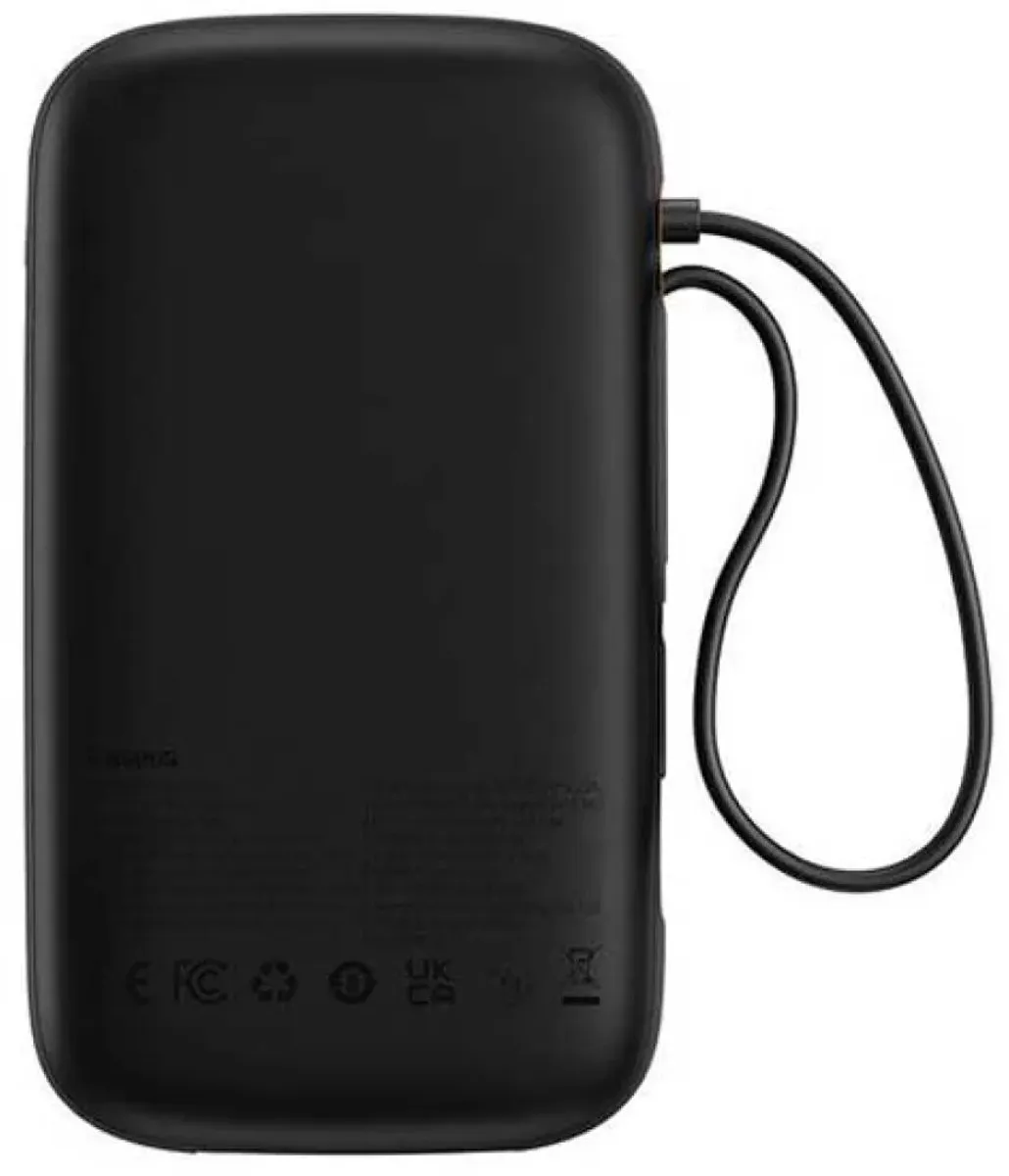 Baseus 10.000mAh Powerbank 20W - USB-C & USB-A - Zwart