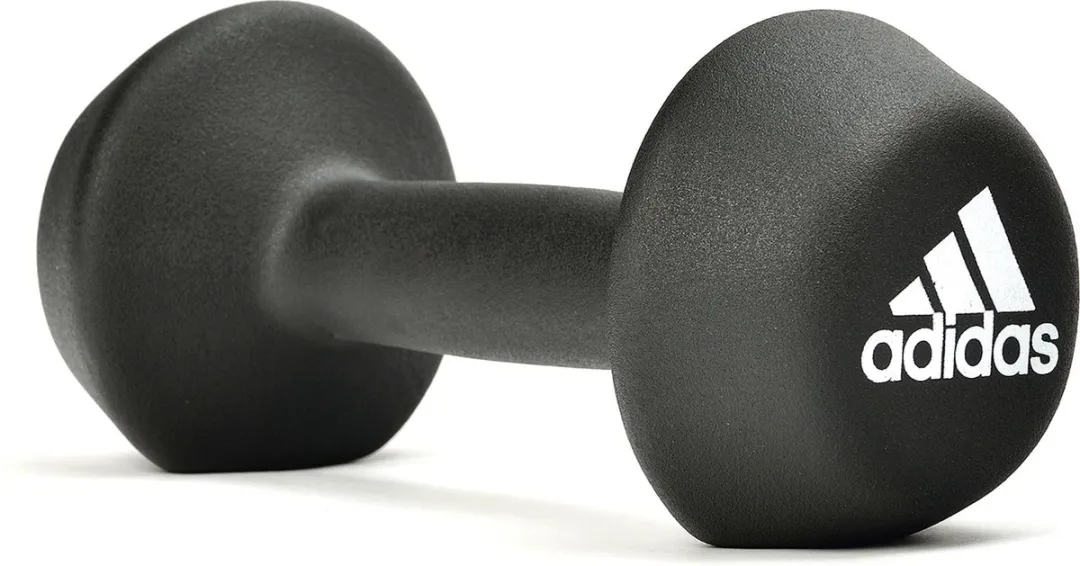 Adidas Neopreen Dumbbellset 2 x 5 kg - Zwart/Wit