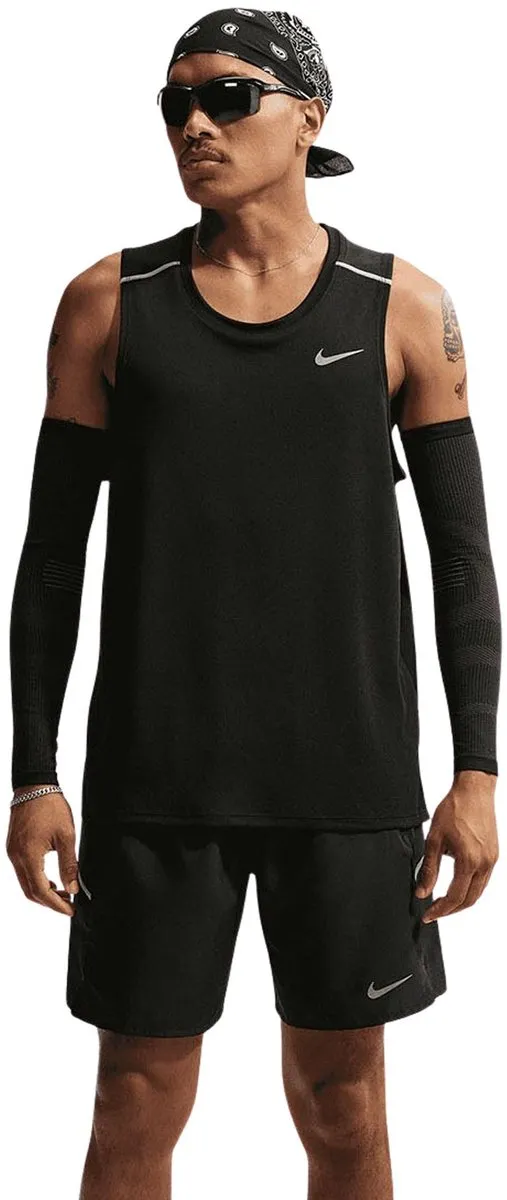 Nike Dri-FIT Miler Tanktop DV9321-057 - XXL - Grijs - afbeelding 6 van 6