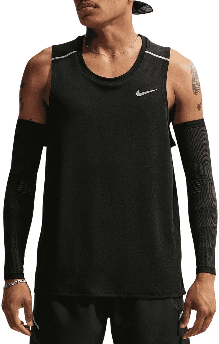 Nike Dri-FIT Miler Tanktop DV9321-057 - XXL - Grijs
