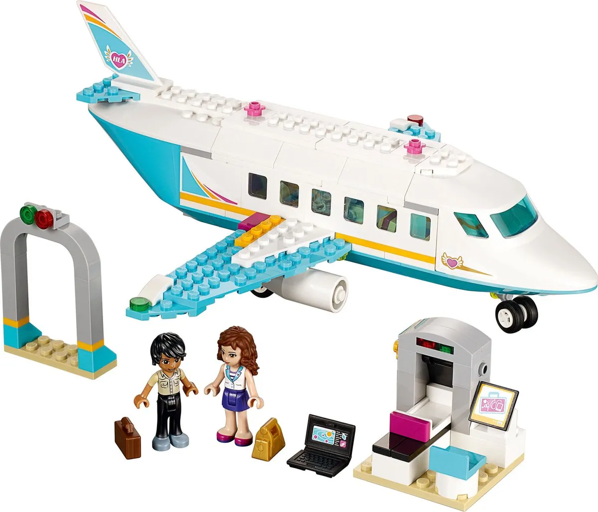 LEGO Friends Heartlake Privéjet 41100 - 230 Stukken - Paars - afbeelding 3 van 6