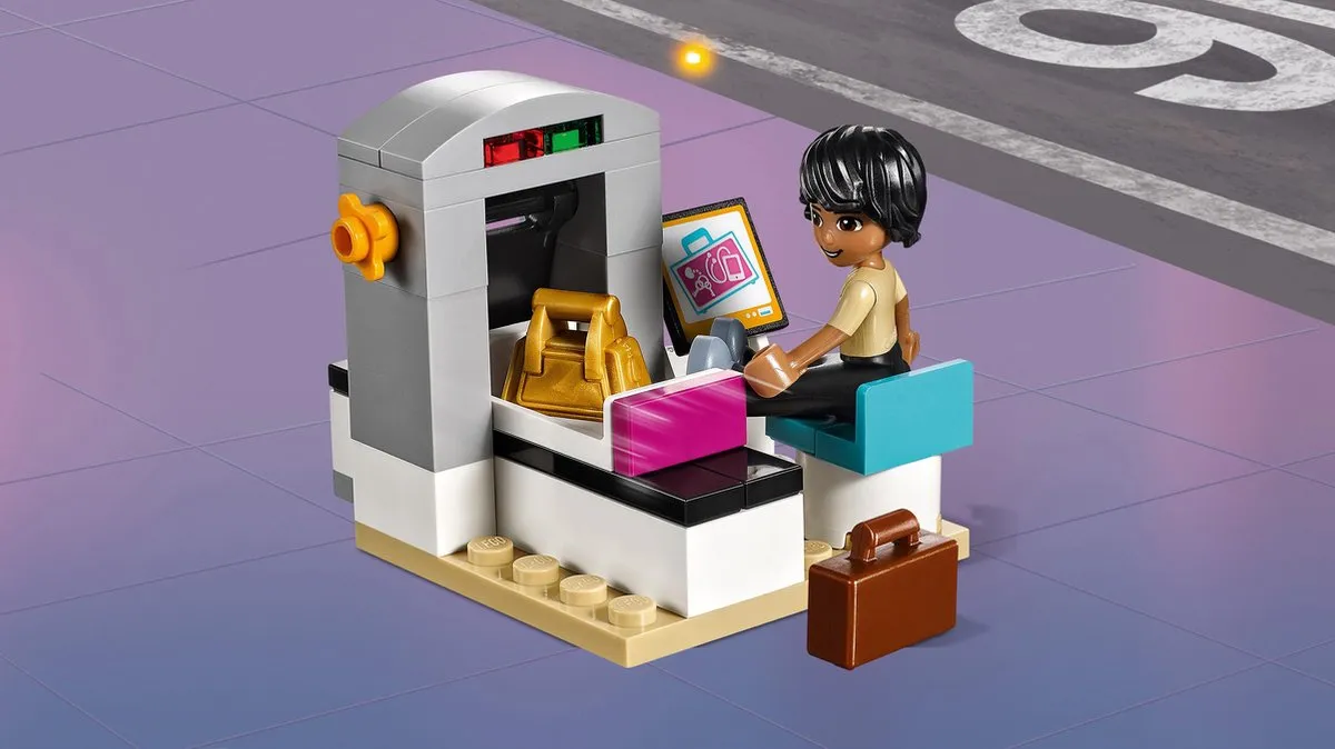 LEGO Friends Heartlake Privéjet 41100 - 230 Stukken - Paars - afbeelding 5 van 6