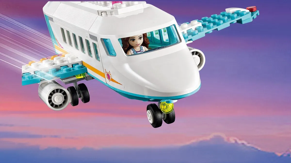 LEGO Friends Heartlake Privéjet 41100 - 230 Stukken - Paars - afbeelding 4 van 6