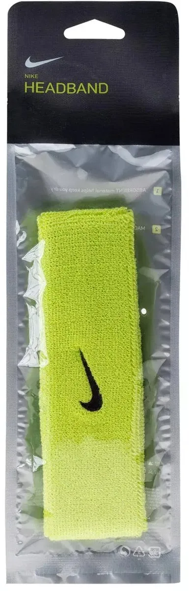 Nike Hoofdband - Limegroen/Zwart