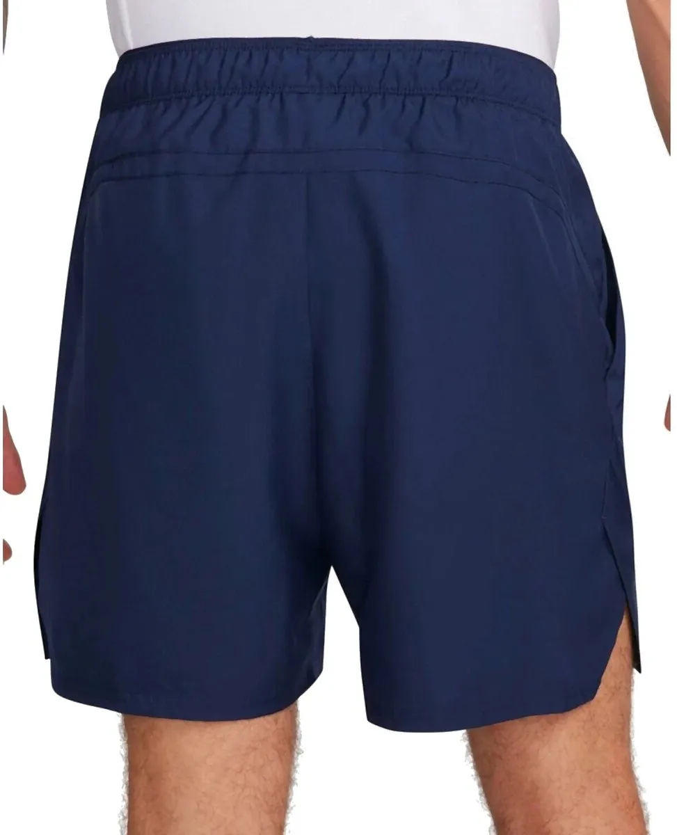 Nike Court Dri-FIT Heren Short Fd5380-451 - XXL - Blauw-multicolour