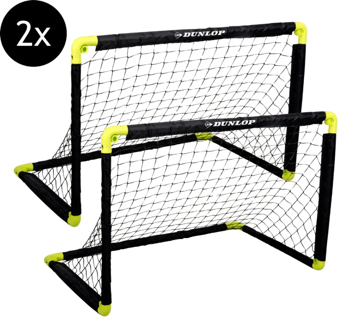 Dunlop Voetbaldoelen Set 2 Stuks