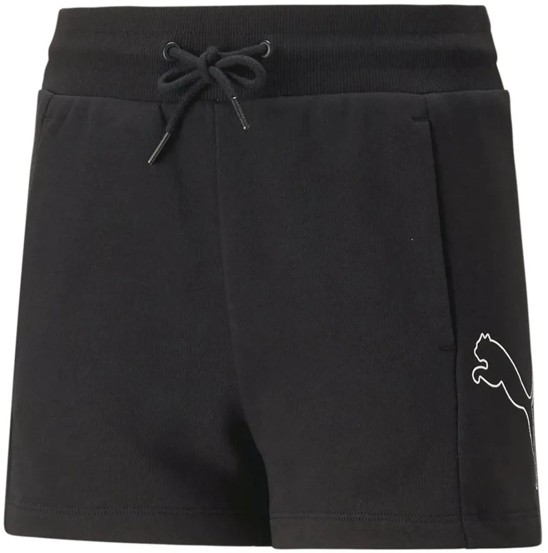 PUMA Power High Korte Broek - 5-6 jaar - Zwart