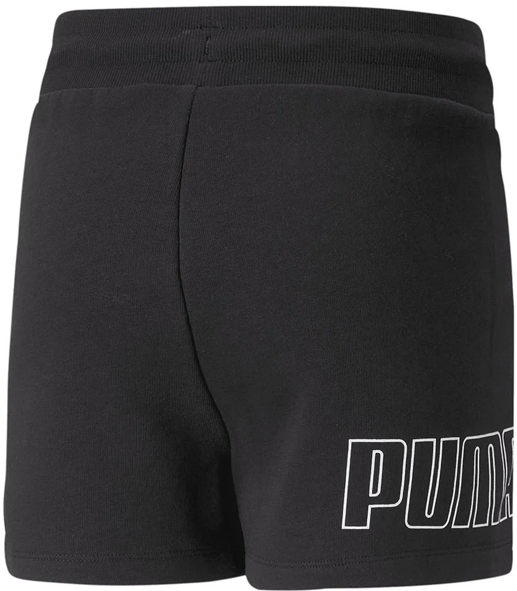 PUMA Power High Korte Broek - 5-6 jaar - Zwart