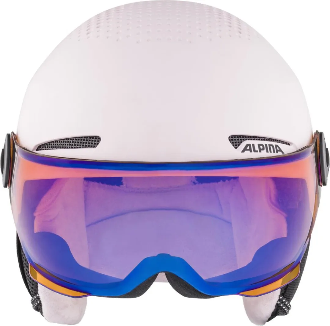 Alpina Zupo Visor Q-Lite Junior Skihelm - Roze - Maat S - afbeelding 6 van 6