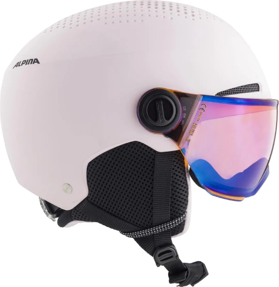 Alpina Zupo Visor Q-Lite Junior Skihelm - Roze - Maat S - afbeelding 4 van 6